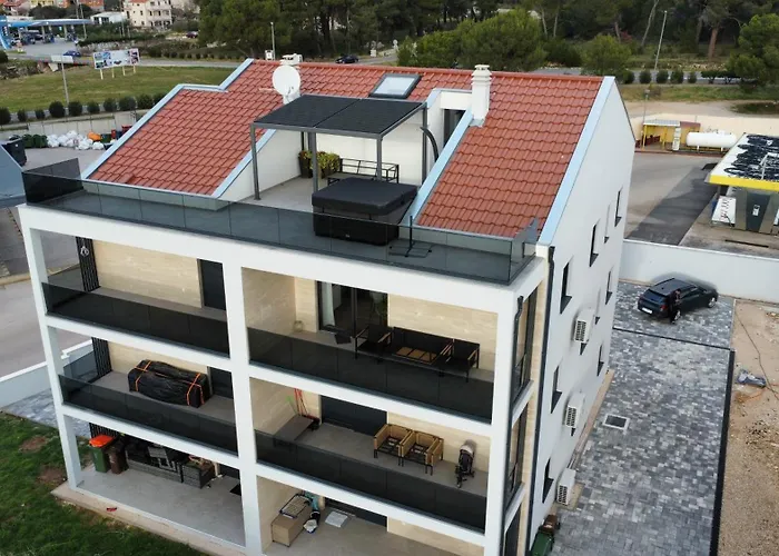 Biograd Sunset Penthouse With Spectactular View And Jacuzzi Apartman *