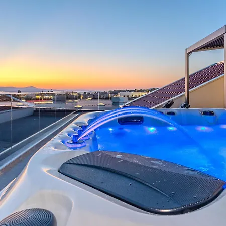 Biograd Sunset Penthouse With Spectactular View And Jacuzzi *