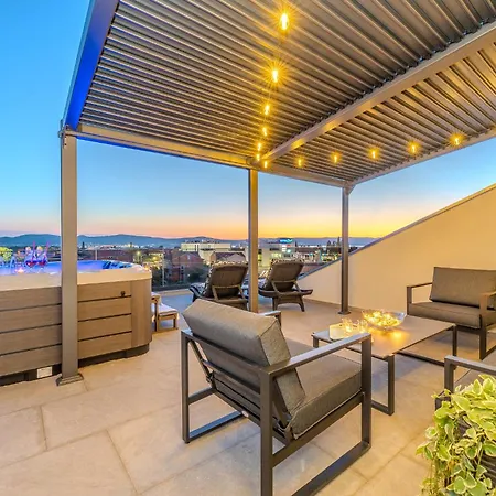 Biograd Sunset Penthouse With Spectactular View And Jacuzzi Апартаменты