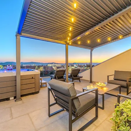 Biograd Sunset Penthouse With Spectactular View And Jacuzzi Apartment