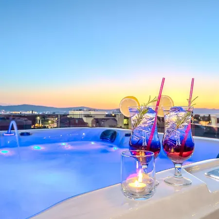 Апартаменты Biograd Sunset Penthouse With Spectactular View And Jacuzzi