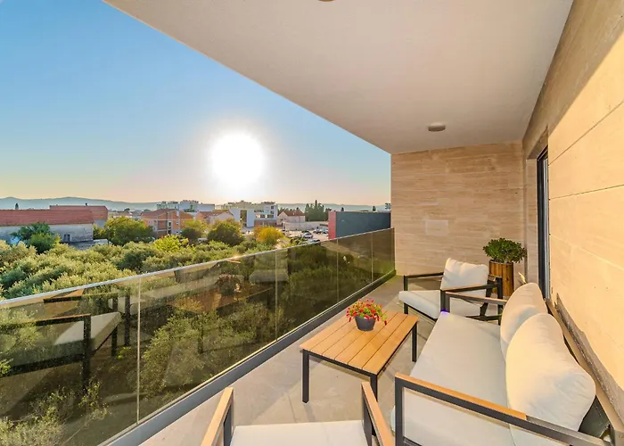 Biograd Sunset Penthouse With Spectactular View And Jacuzzi Апартаменты *